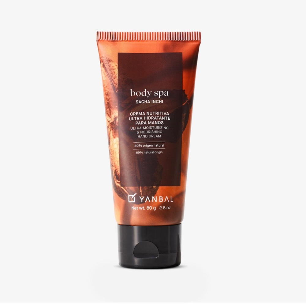 Body Spa Sacha Inchi Crema de manos Nutrición Yanbal